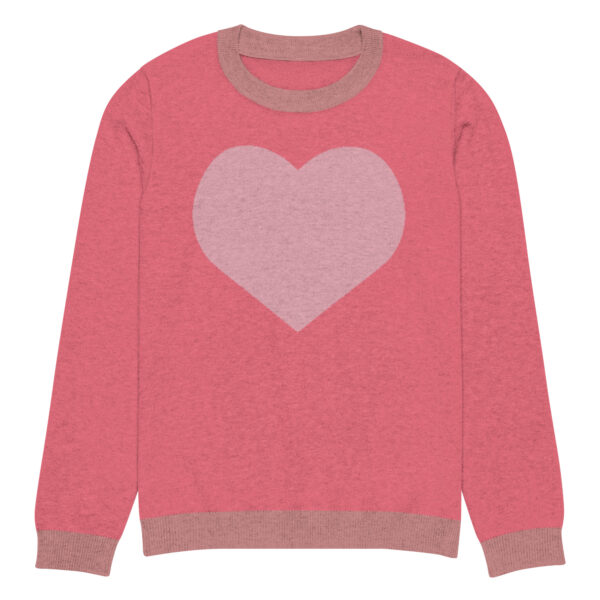 Knitted crew neck sweater Unisex - Big Love - Image 11