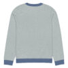 Knitted crew neck sweater - Messy Hair Don't Care Blue Candy - Image 2