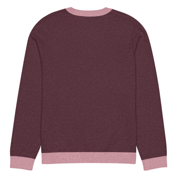 Knitted crew neck sweater Unisex - Say Yes - Image 8