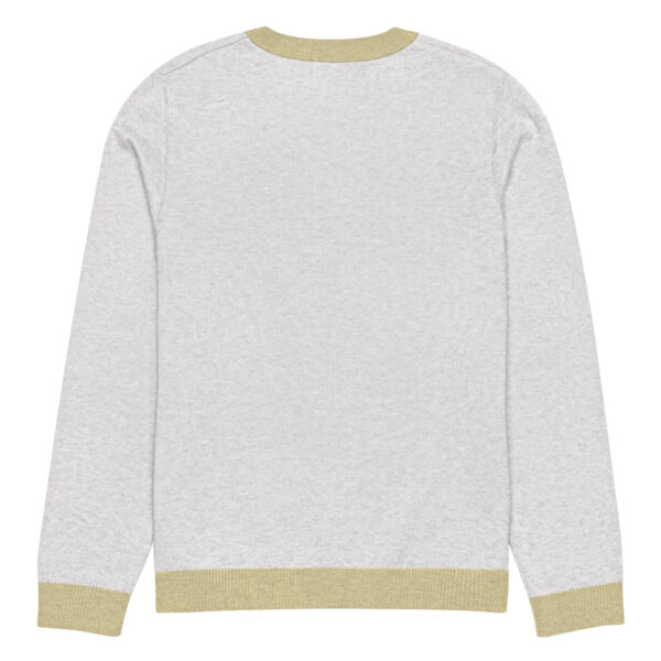 Knitted crew neck sweater Unisex - Sun and Fun - Image 8