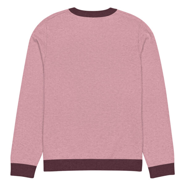 Knitted crew neck sweater - Queen of Hearts - Image 8