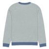 Knitted crew neck sweater - Messy Hair Don't Care Blue Candy - Image 10