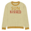 Knitted crew neck sweater Unisex - Sun Kissed - Image 7