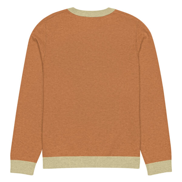 Knitted crew neck sweater Unisex - Sun - Image 6