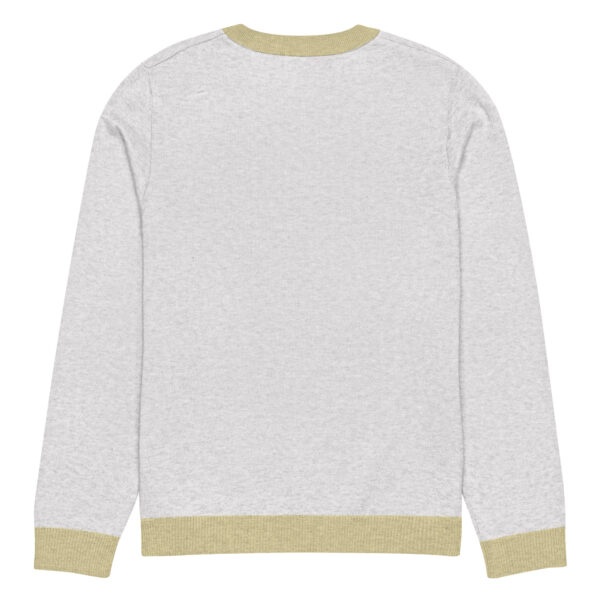 Knitted crew neck sweater Unisex - Sun and Fun - Image 6