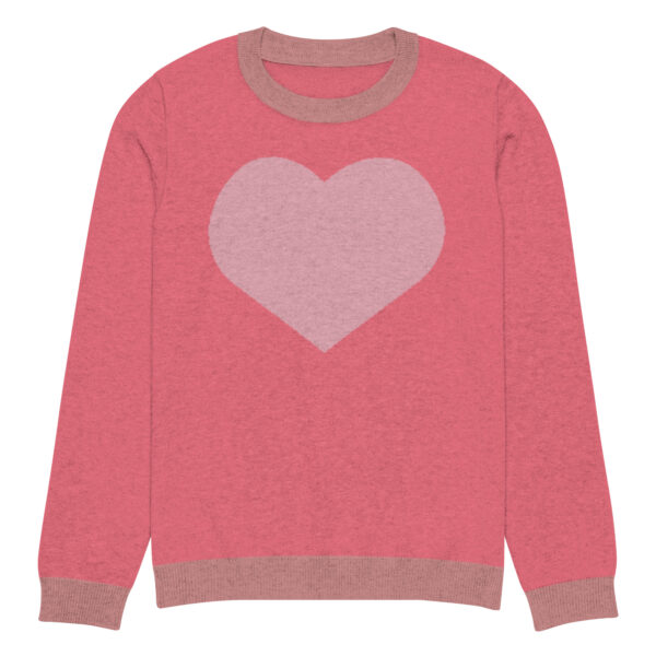 Knitted crew neck sweater Unisex - Big Love - Image 5