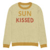 Knitted crew neck sweater Unisex - Sun Kissed - Image 5