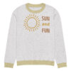 Knitted crew neck sweater Unisex - Sun and Fun - Image 5
