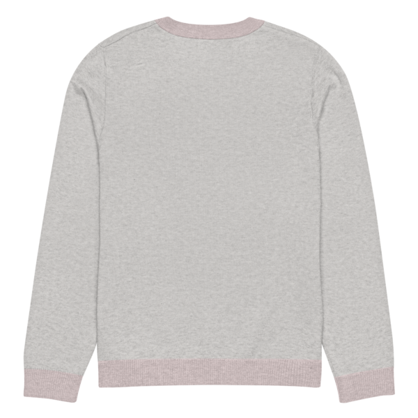 Knitted crew neck sweater Unisex - Hell Yeah - Image 4
