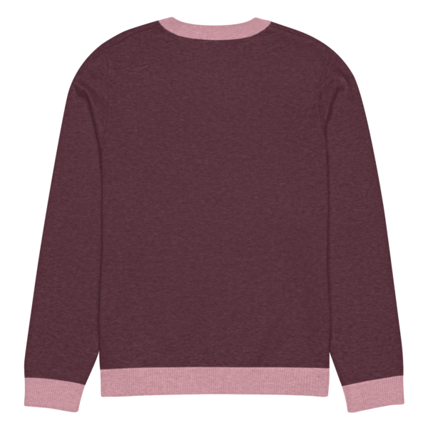 Knitted crew neck sweater Unisex - Say Yes - Image 4