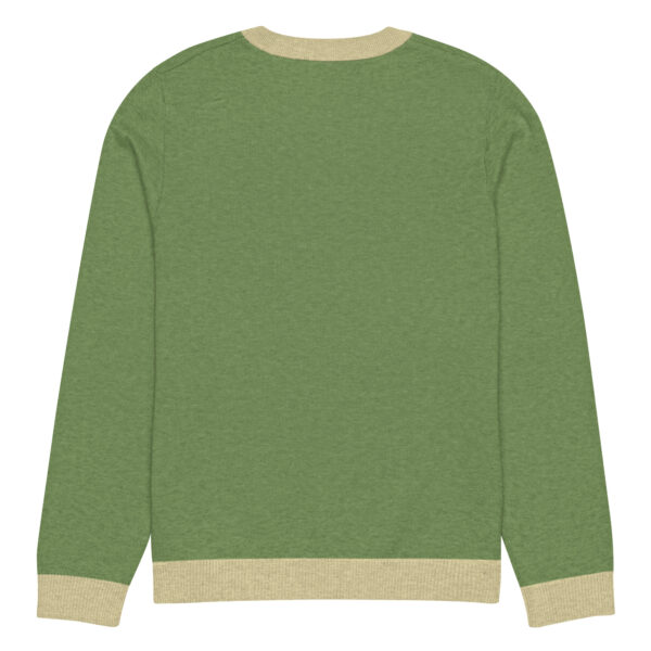 Knitted crew neck sweater Unisex - Beach Day - Image 4