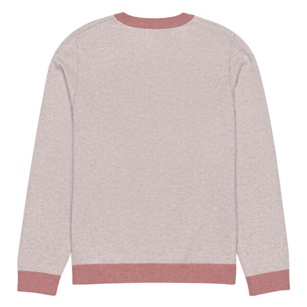 Knitted crew neck sweater - Girl Boss - Image 4