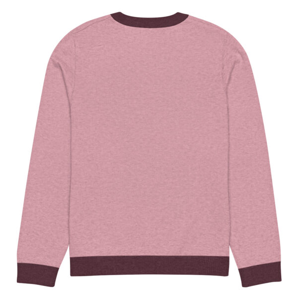 Knitted crew neck sweater - Queen of Hearts - Image 4