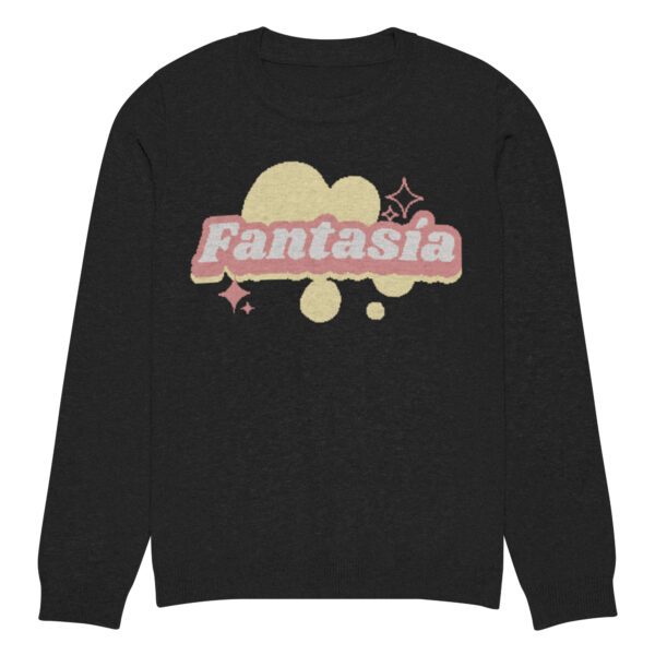 Knitted crew neck sweater Unisex - Fantasia - Image 3