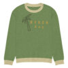 Knitted crew neck sweater Unisex - Beach Day - Image 3