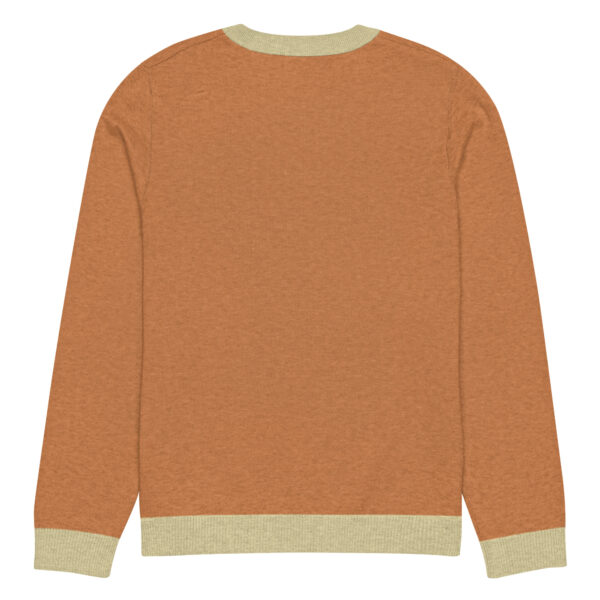 Knitted crew neck sweater Unisex - Sun - Image 10