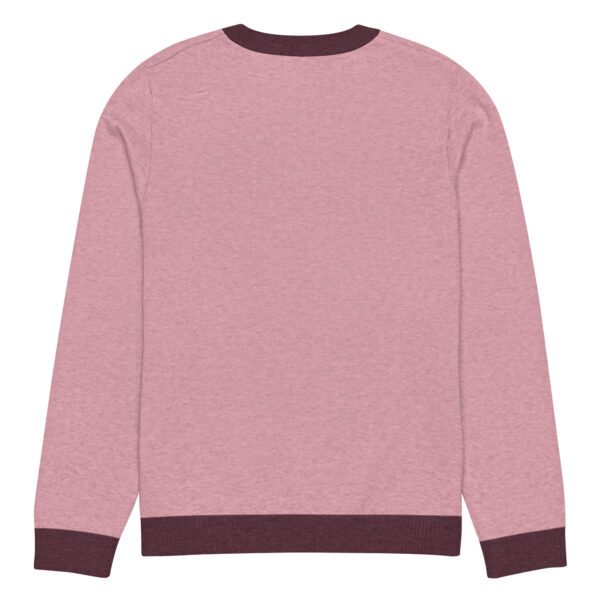 Knitted crew neck sweater - Queen of Hearts - Image 10