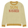 Knitted crew neck sweater Unisex - Sun Kissed - Image 9