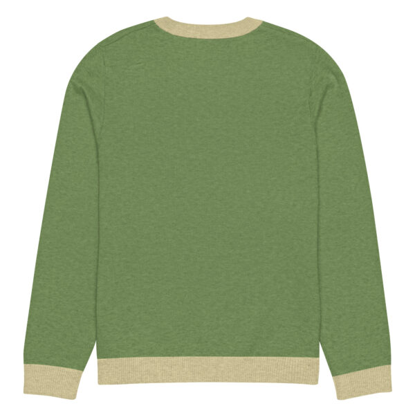 Knitted crew neck sweater Unisex - Beach Day - Image 2