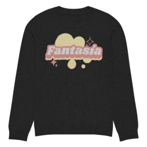 Knitted crew neck sweater Unisex - Fantasia