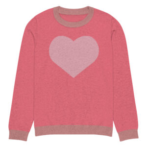 Knitted crew neck sweater Unisex - Big Love