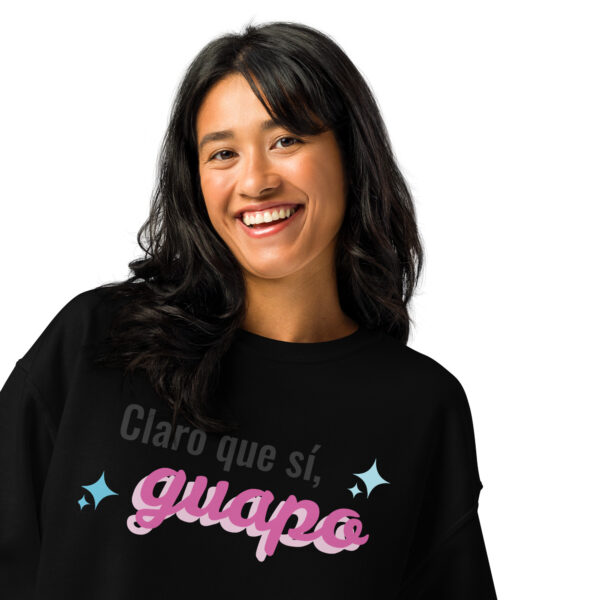 Crew neck sweatshirt - Claro Que Si Guapo - Image 6
