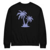 Crew neck sweatshirt Unisex - Palm Trees - Image 6