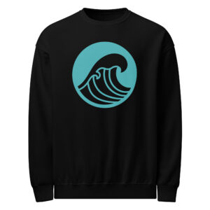 Crew neck sweatshirt Unisex - Wave