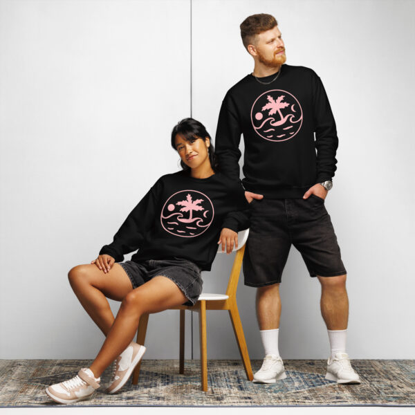 Crew neck sweatshirt Unisex - Beach and Sun - Image 2