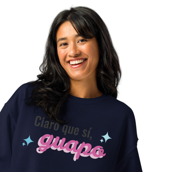 Crew neck sweatshirt - Claro Que Si Guapo - Image 9