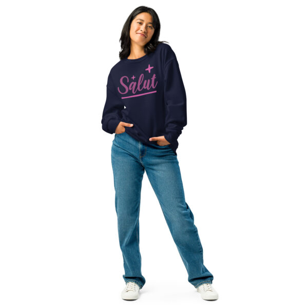 Crew neck sweatshirt Unisex - Salut - Image 5