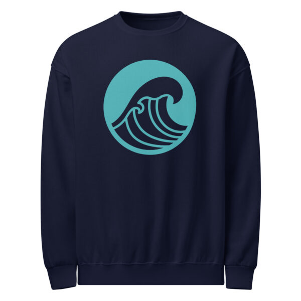 Crew neck sweatshirt Unisex - Wave - Image 8