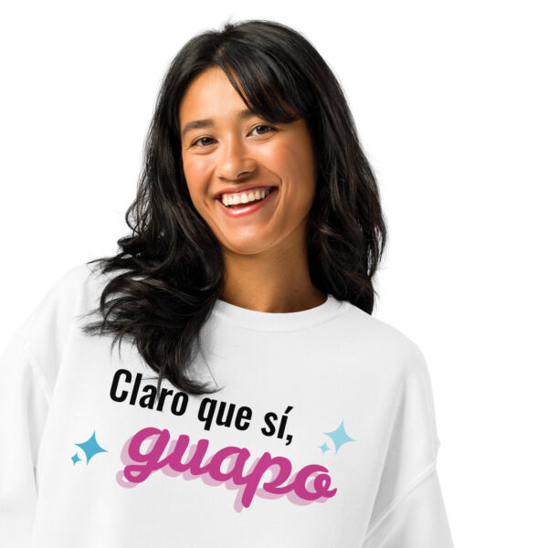Crew neck sweatshirt - Claro Que Si Guapo - Image 12