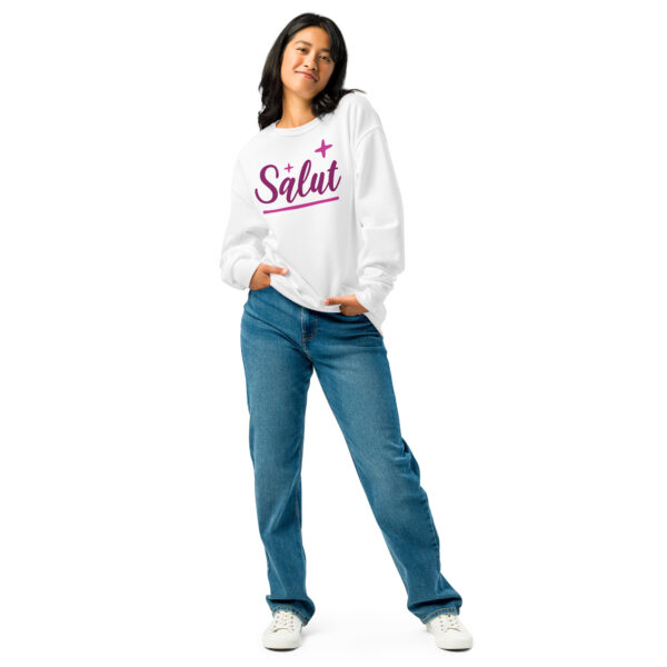 Crew neck sweatshirt Unisex - Salut - Image 9