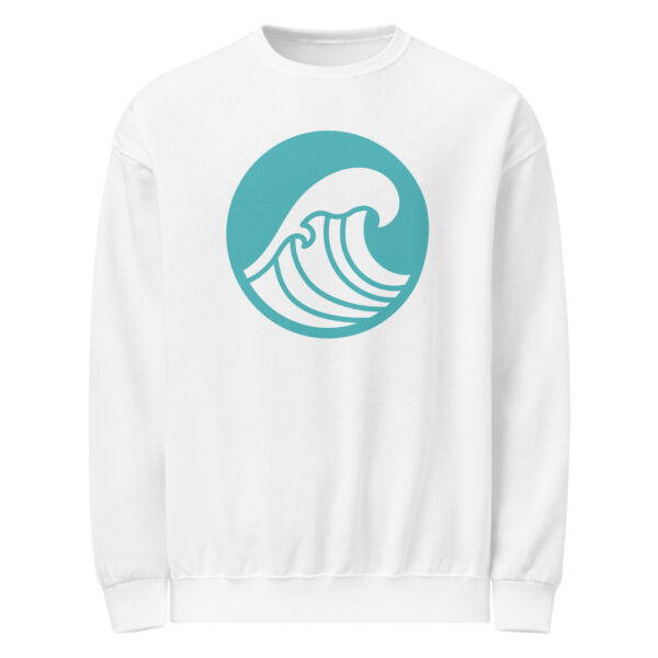 Crew neck sweatshirt Unisex - Wave - Image 12