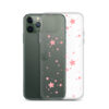 Case for iPhone® - Clear Pink Stars - Image 4