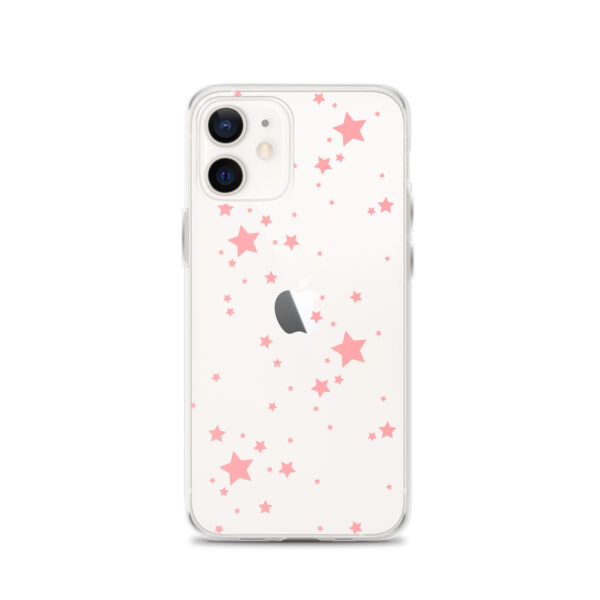 Case for iPhone® - Clear Pink Stars - Image 13