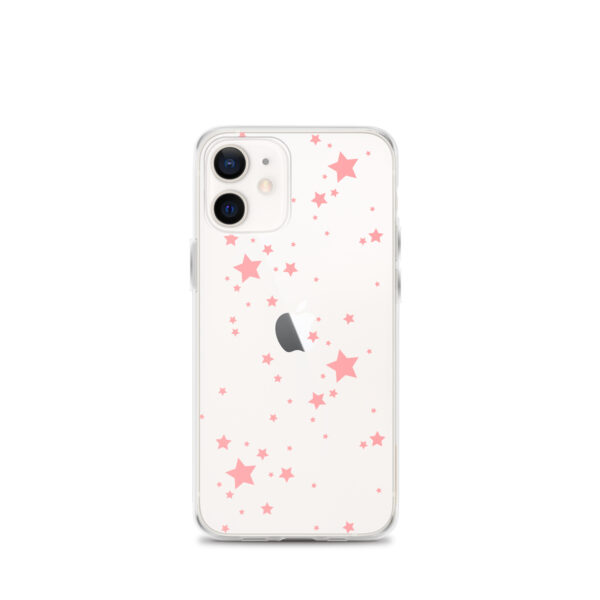 Case for iPhone® - Clear Pink Stars - Image 7