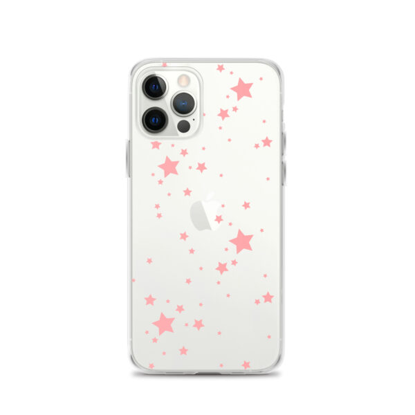 Case for iPhone® - Clear Pink Stars - Image 11