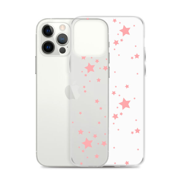 Case for iPhone® - Clear Pink Stars - Image 10