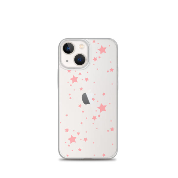 Case for iPhone® - Clear Pink Stars - Image 15