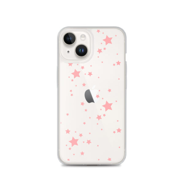 Case for iPhone® - Clear Pink Stars - Image 29