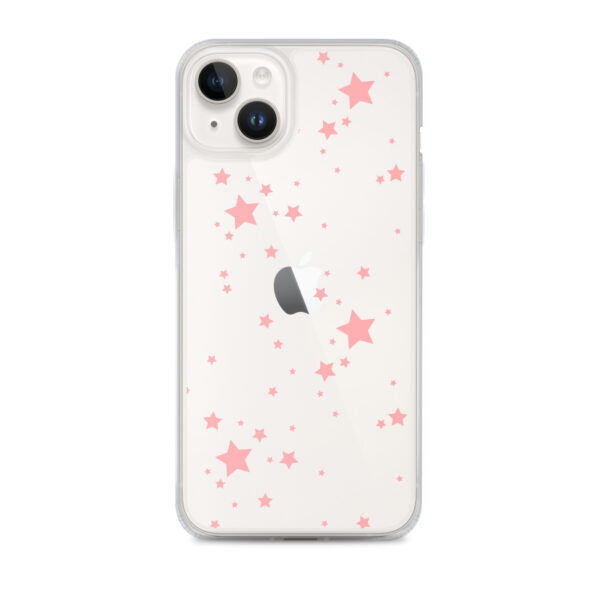 Case for iPhone® - Clear Pink Stars - Image 23