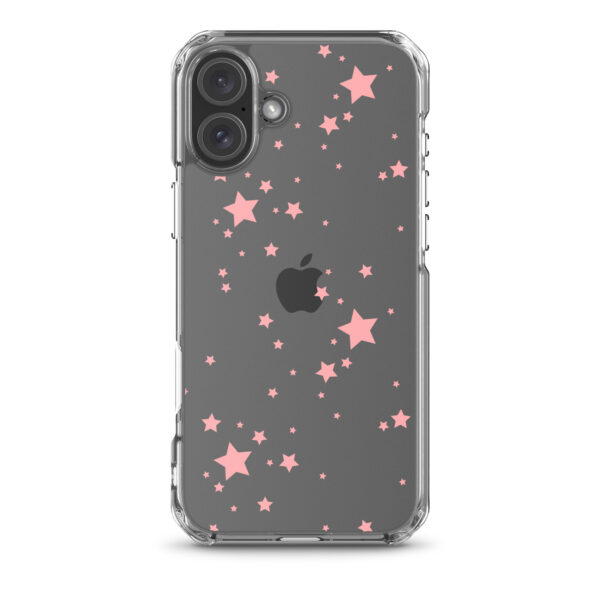 Case for iPhone® - Clear Pink Stars - Image 39