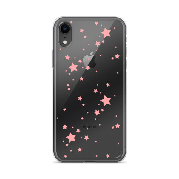 Case for iPhone® - Clear Pink Stars - Image 49