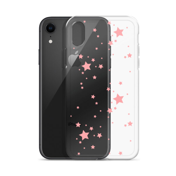 Case for iPhone® - Clear Pink Stars - Image 50