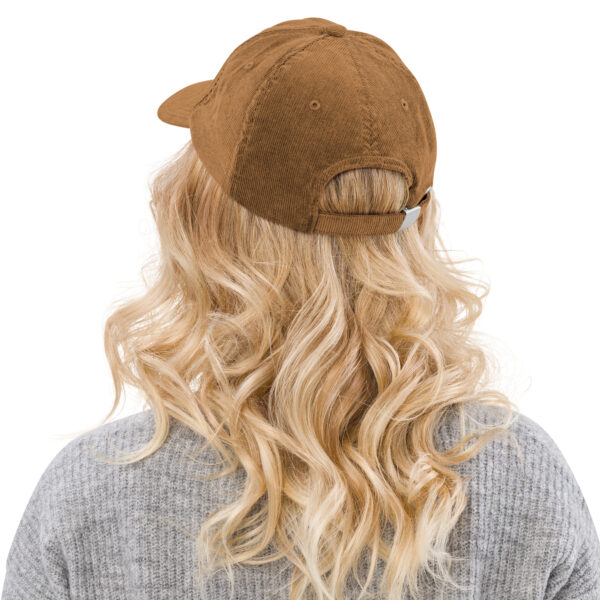 Corduroy hat Unisex - Sea - Image 3