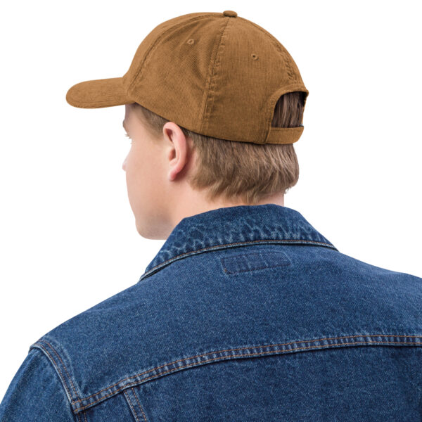 Corduroy hat Unisex - Sea - Image 6