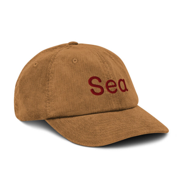 Corduroy hat Unisex - Sea - Image 11