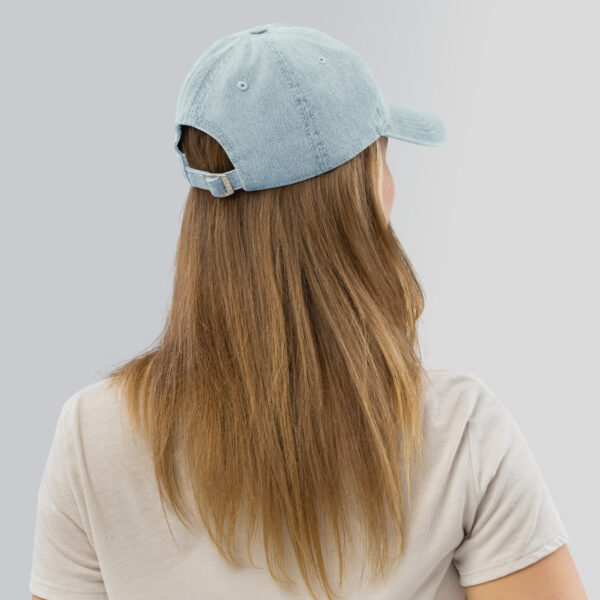 Denim Hat Unisex - Blue Ocean - Image 4